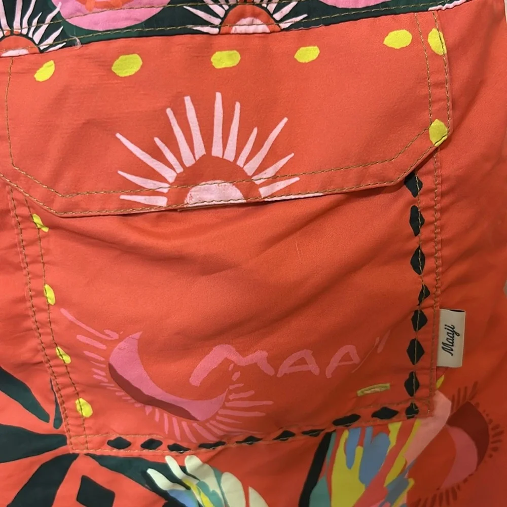 Maaji Standard Sailor Shorty Shorts Flame Palms